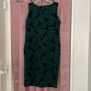 Ivanka Trump Green Floral Dress
